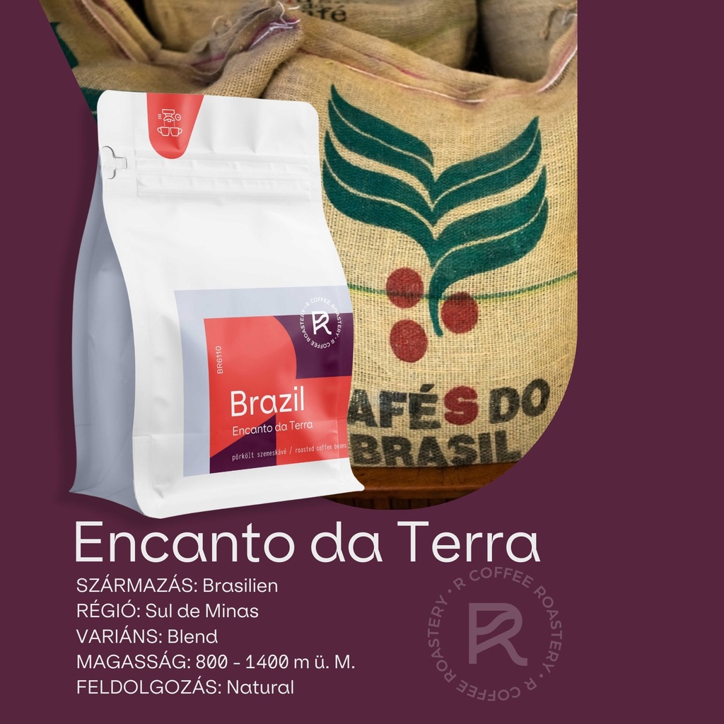 BRAZIL - Encanto da Terra specialty szemes kávé