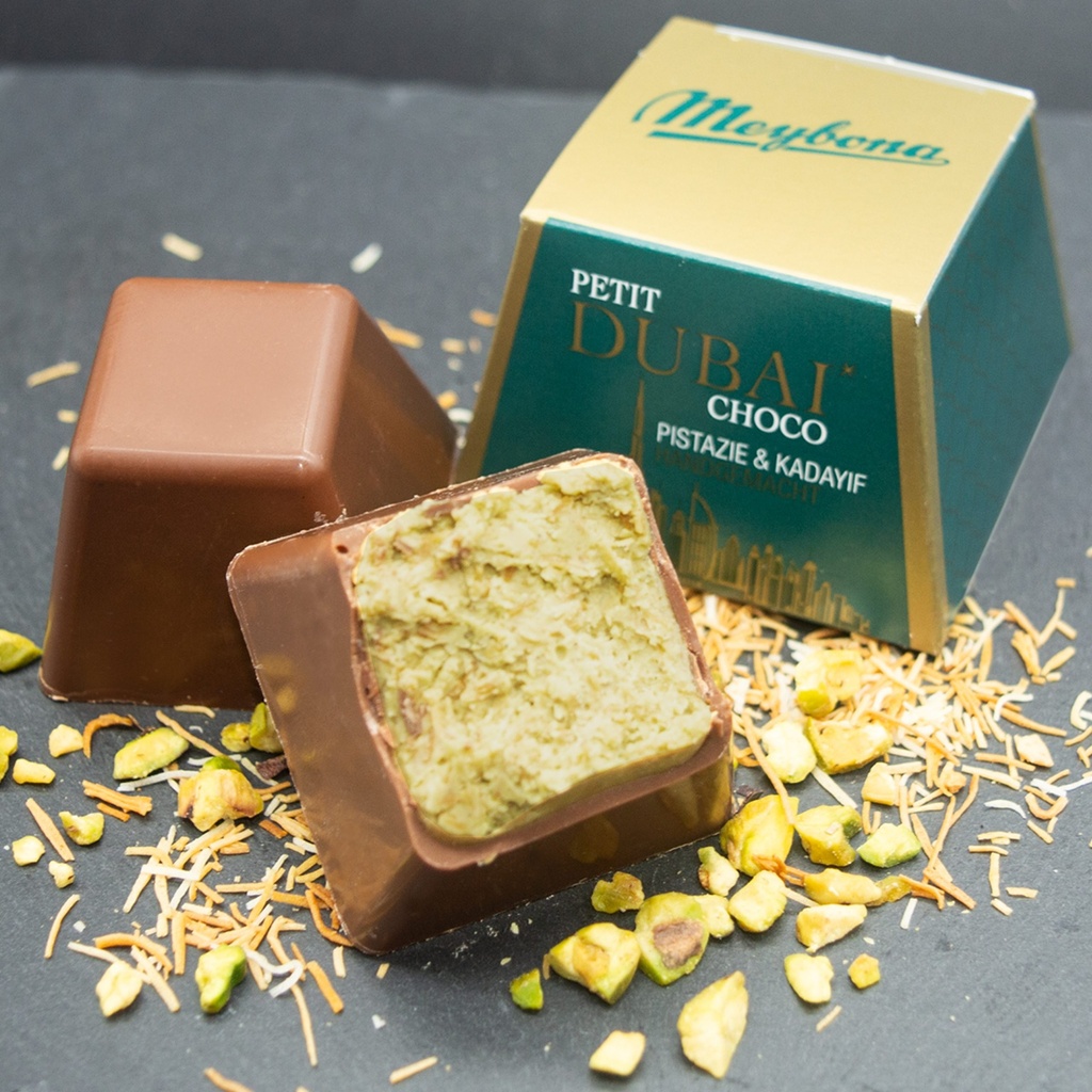 Meybona Petit Dubai pistachio-kadayif chocolate 43g