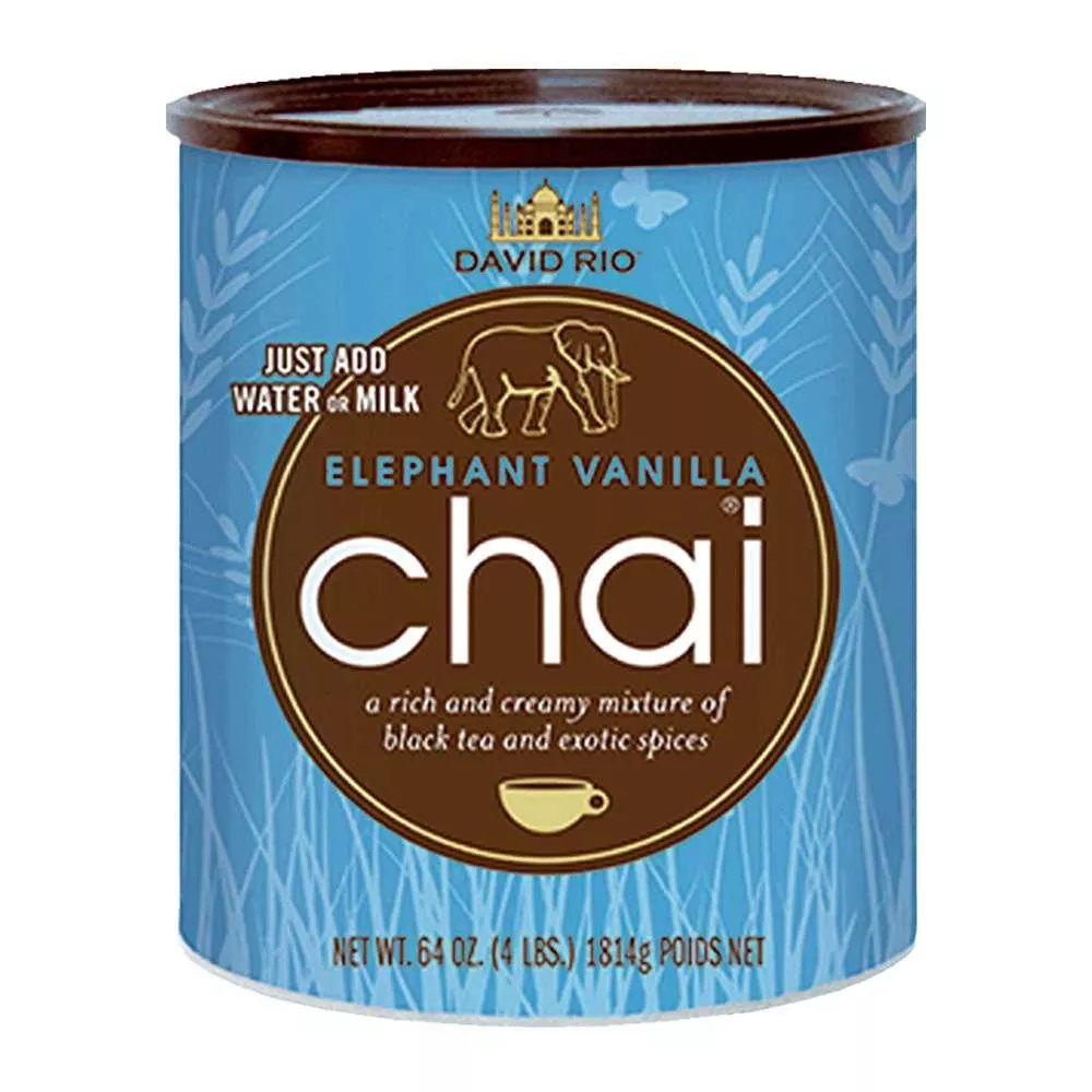 David Rio Chai Foodservice Elephant Vanilla Chai 1814 gr