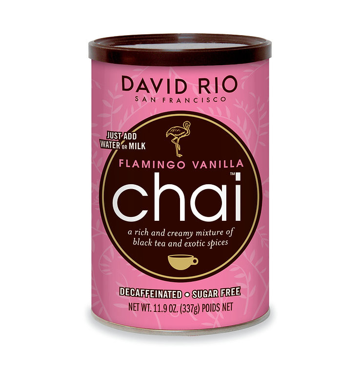 David Rio Chai Flamingo Vanilie, zahăr și cofeină 337gr