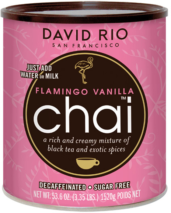 David Rio Chai Foodservice Flamingo Vanilla cukor- koffeinmentes 1520gr