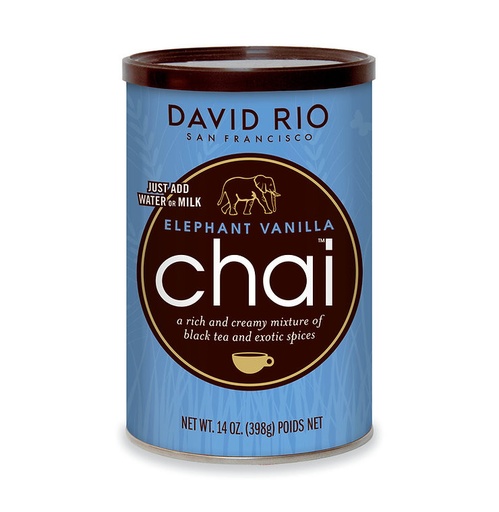 [17320] David Rio Chai Elephant Vanilla 398gr