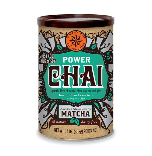 [17300] David Rio Chai Power Chai Matcha 398gr