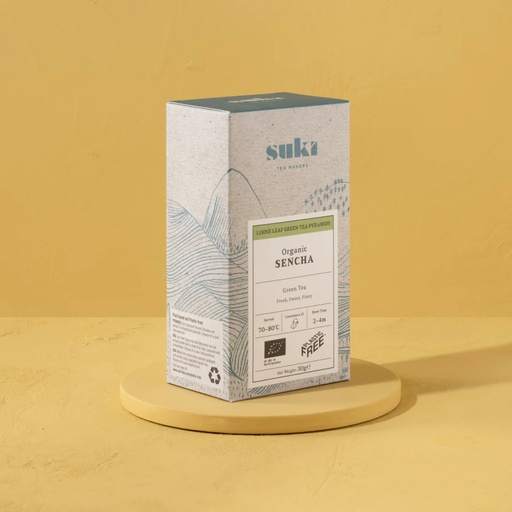 [GTSEN002] SUKI ORGANIKUS ZÖLD TEA SENCHA 100g