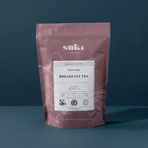 [FS_BRE002] SUKI FAIRTRADE BREAKFAST TEA FOODSERVICE 500g